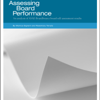 Assessing Board Performance: An Analysis of ASAE-BoardSource Board Self-Assessment Results