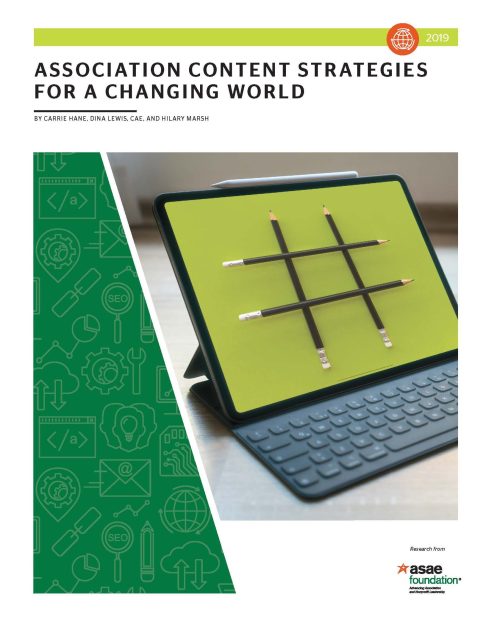 Association Content Strategies for a Changing World (2019)