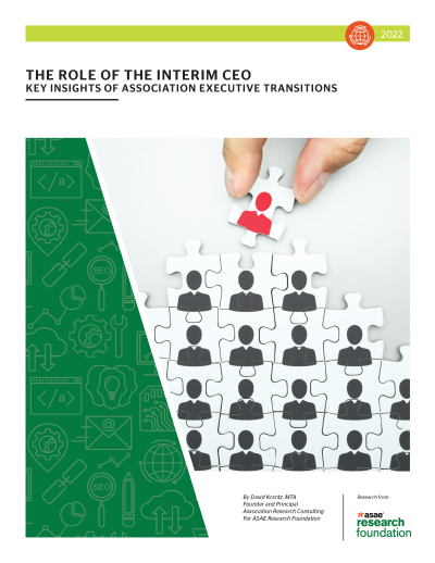The Role of the Interim CEO