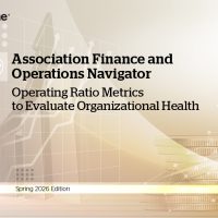 Association Finance & Operations Navigator: Operating Ratio Metrics to Evaluate Organizational Health, Spring 2026 Edition (PDF)